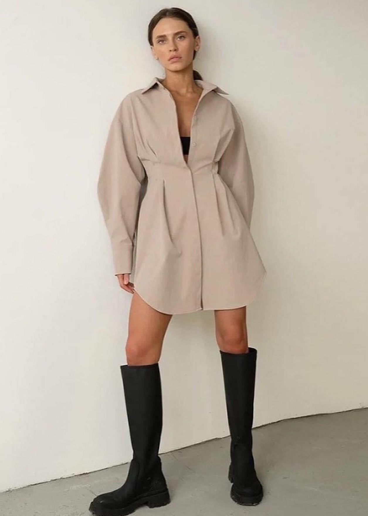 Shirt dress