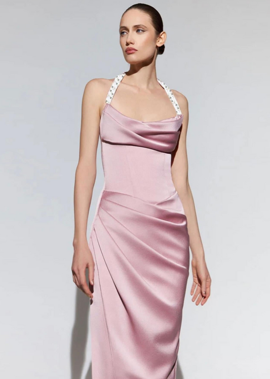 Champagne rosé gown