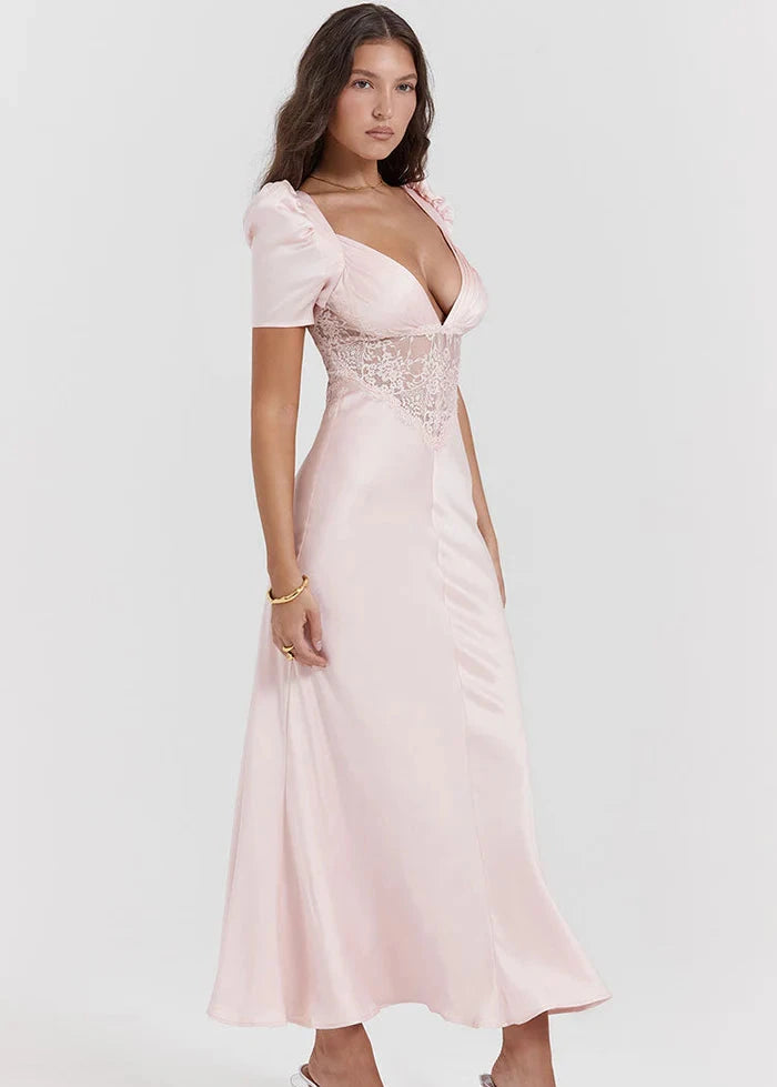 Esther Satin Dress